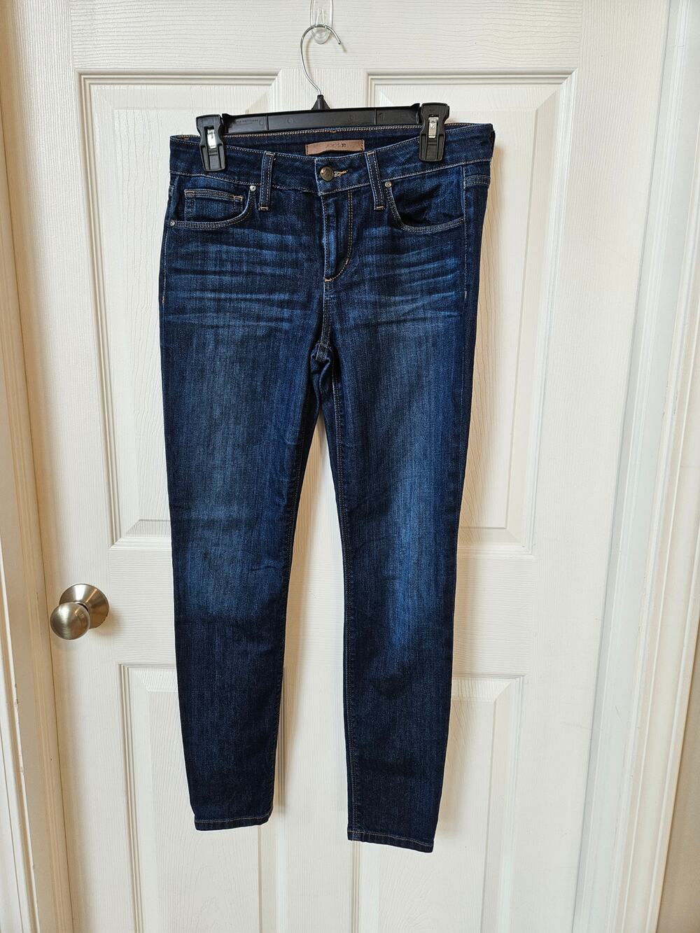 Joe’s Jeans Skinny Ankle Jeans Womens 27 Dark Wash Stretch Mid Rise Denim
